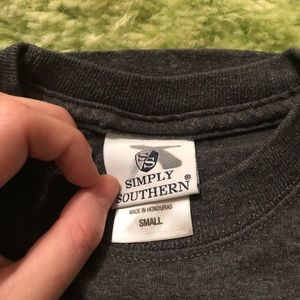 Simply Southern football tee